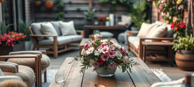 Creëer een ontspannen tuin met de juiste meubels en verlichting
