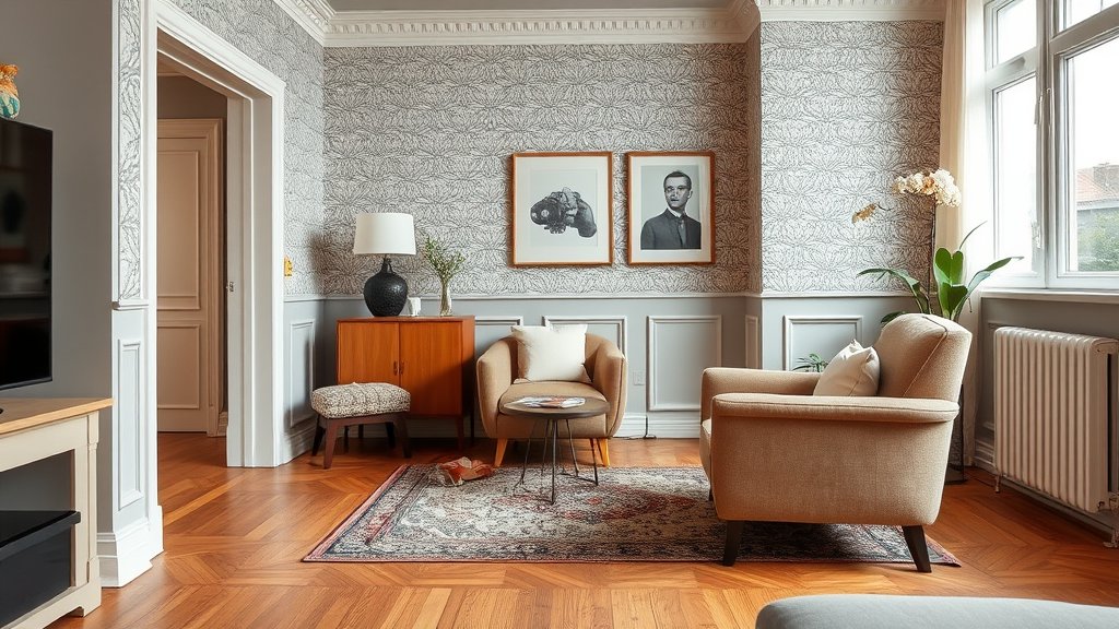 Kies het perfecte behang en vloer om jouw huis te transformeren